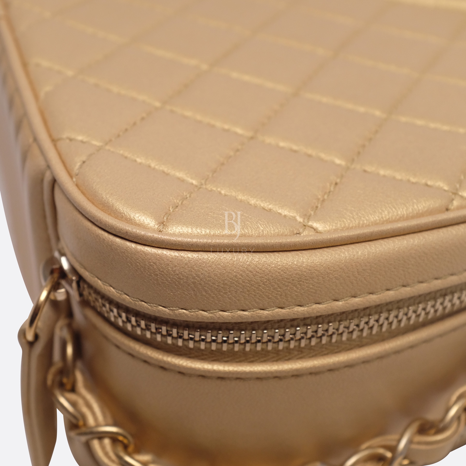 Chanel Camera Case Medium Brushed Gold Calf Gold BJ Luxury 16.jpg