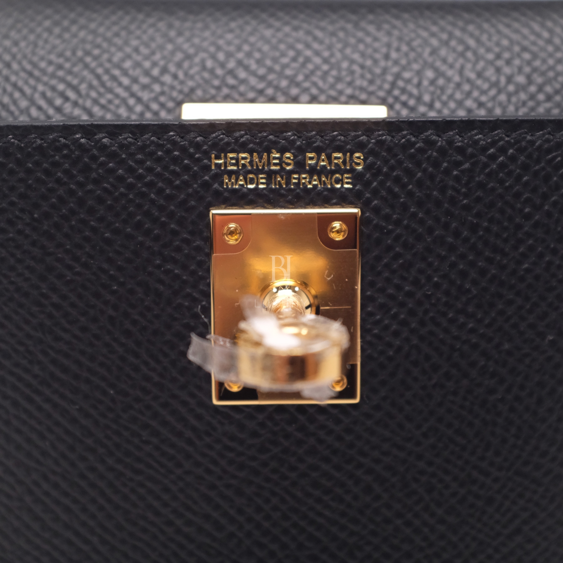 Hermes Kelly Sellier 20 Black Gold Hardware Epsom 17 BJ Luxury.jpg