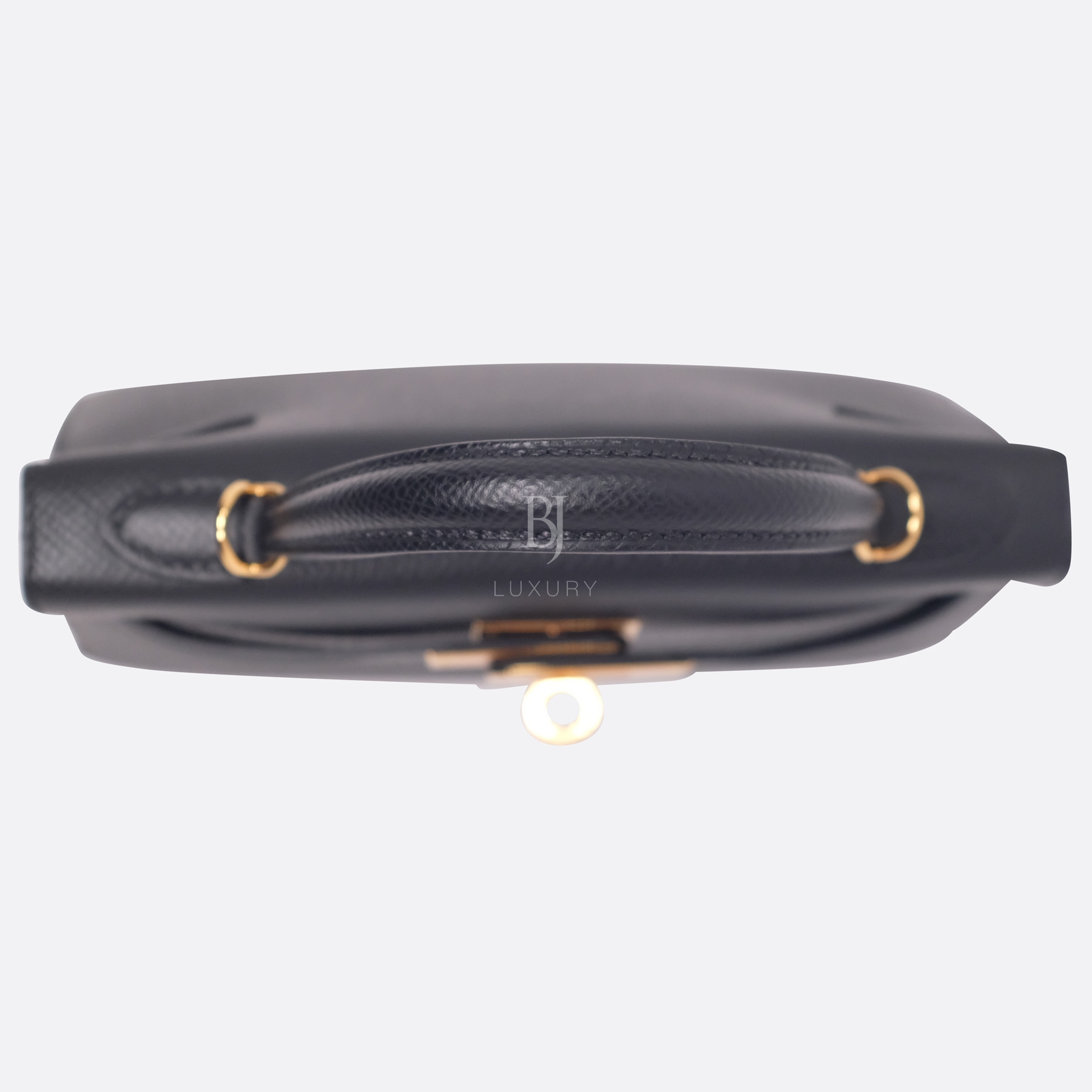 Hermes Kelly Sellier 20 Black Gold Hardware Epsom BJ Luxury 20.jpg