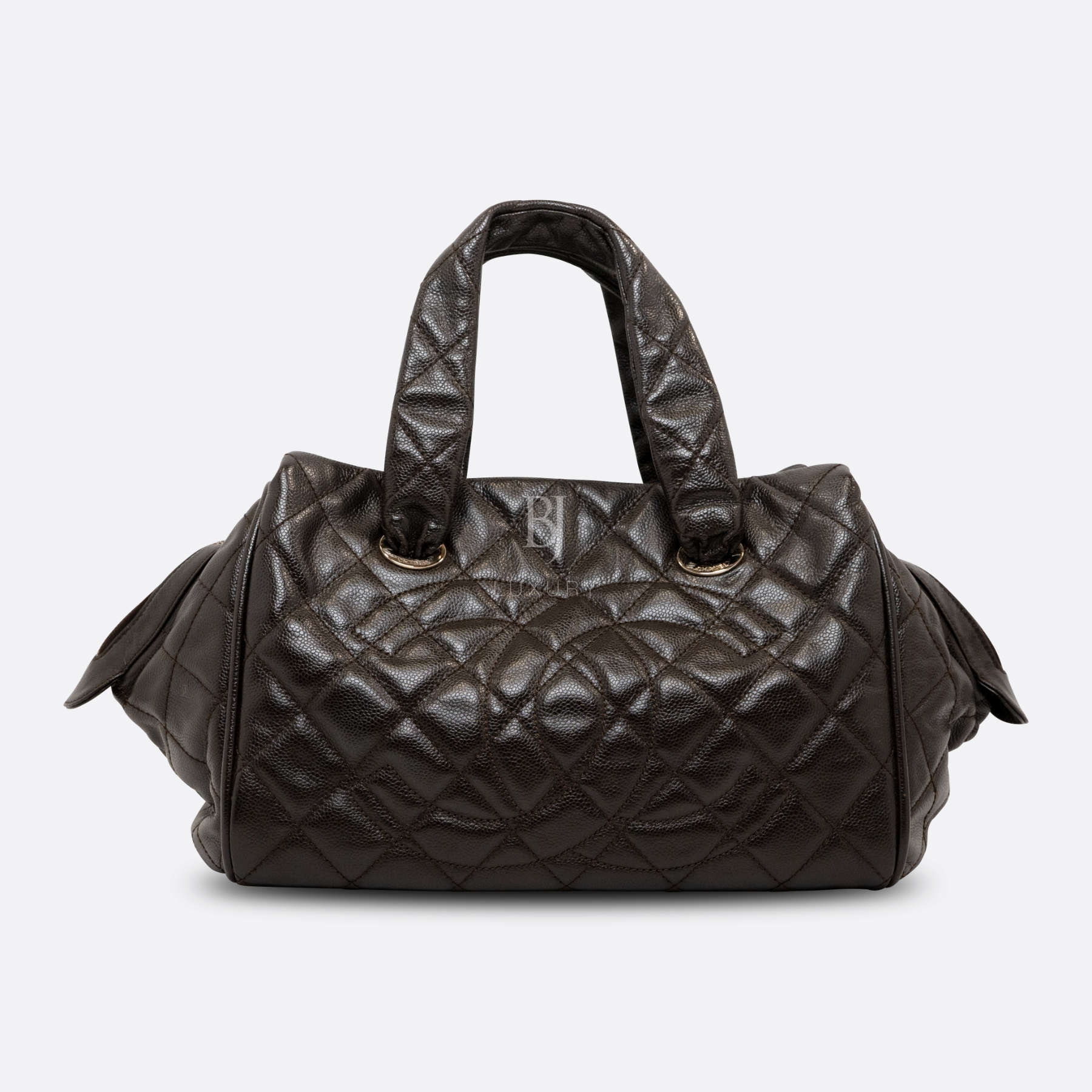 CHANEL-TOTE-LARGE-BROWN-CAVIAR-4284 front.jpg