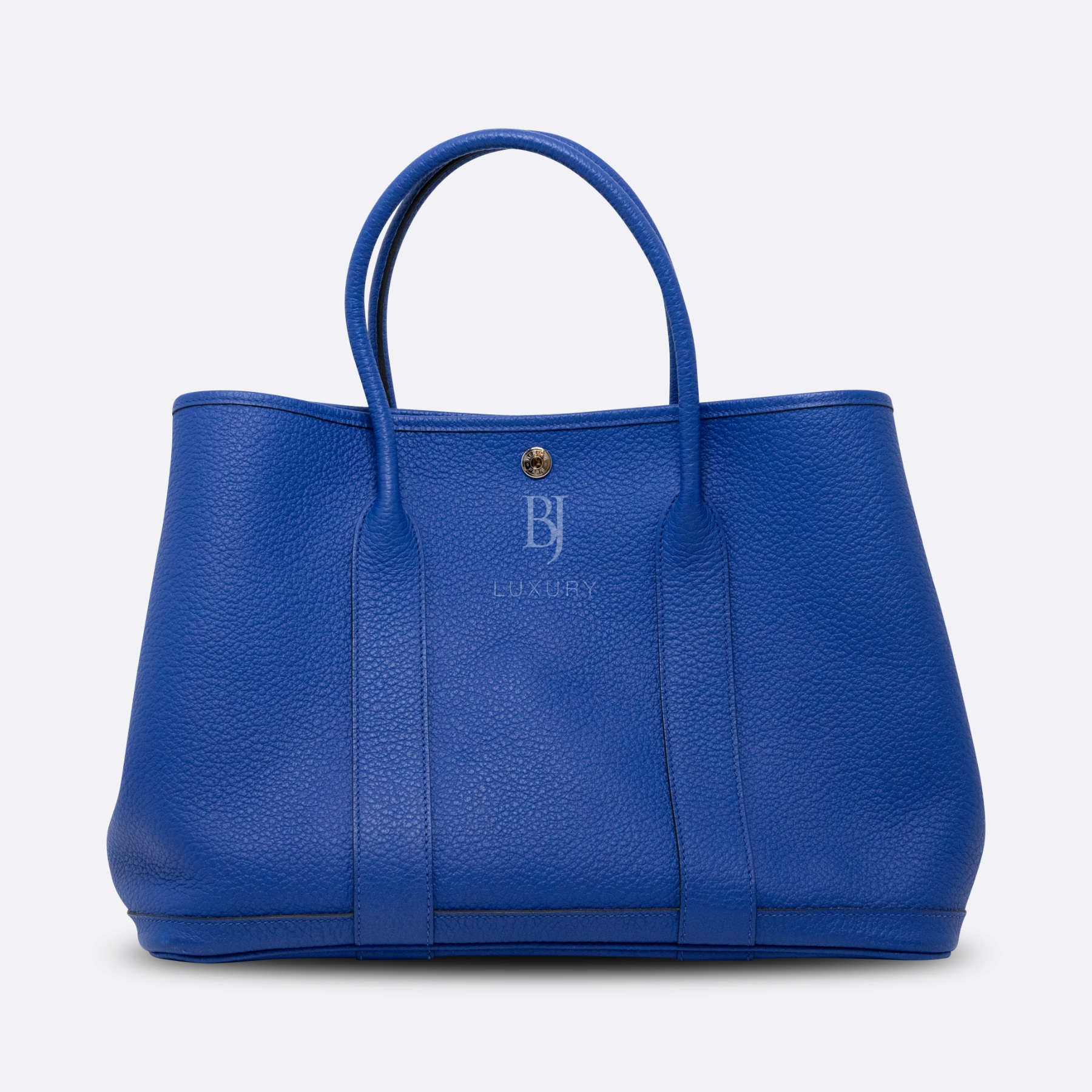 Hermès Garden Party 36 Negonda bleu lin - THE LUXURY CABINET