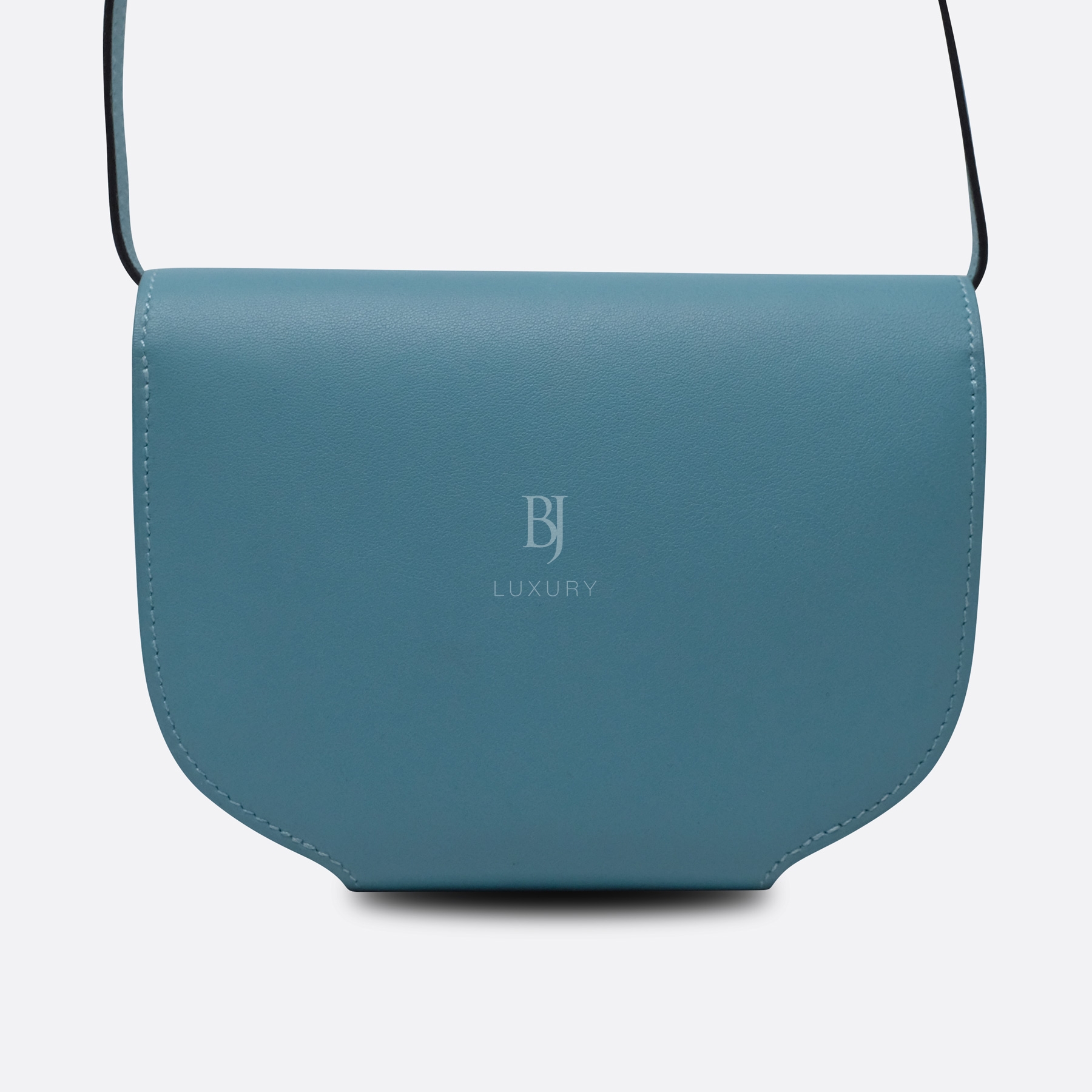 Hermes Conveyor Bag 16 Turquoise Swift Lizard Palladium BJ Luxury 5.jpg
