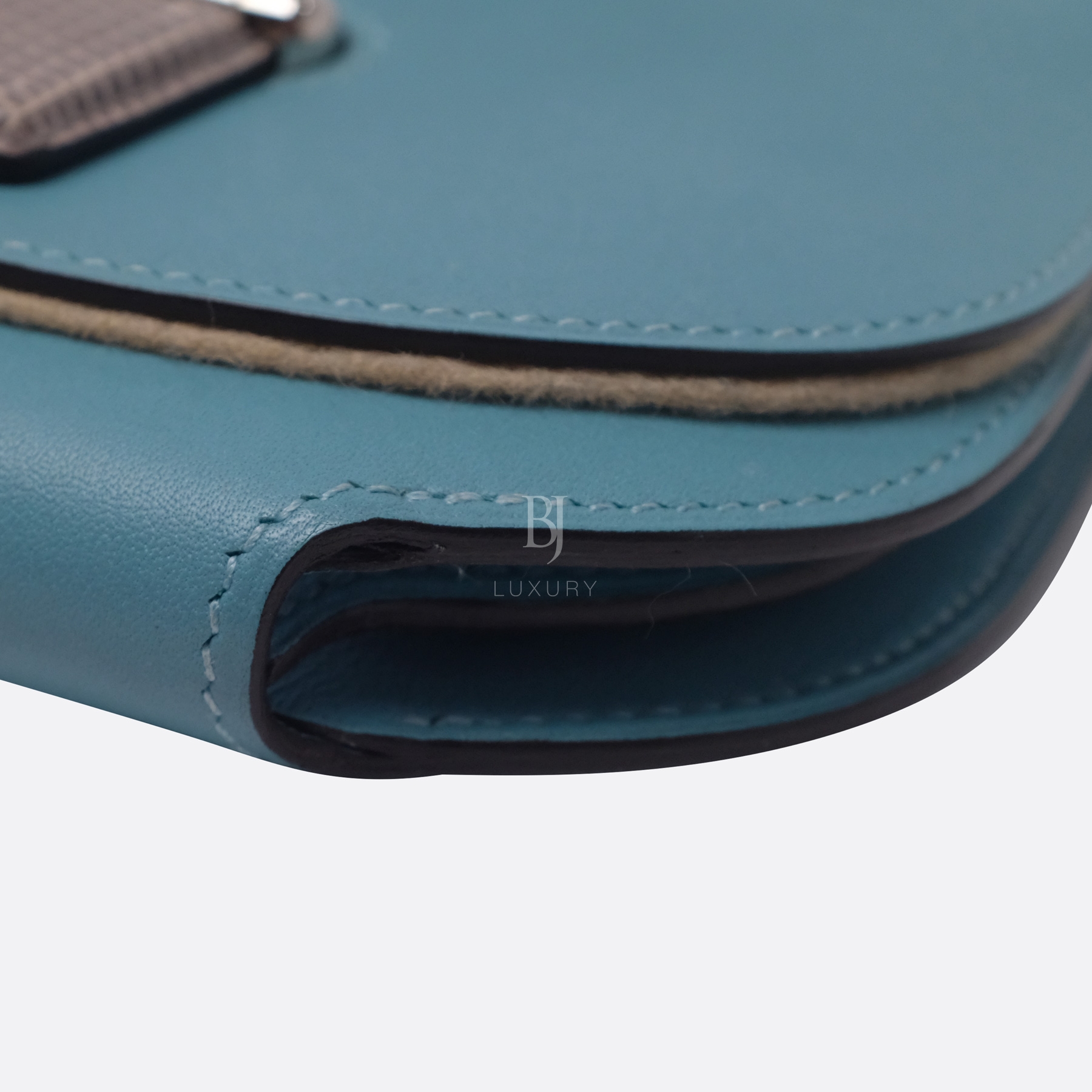 Hermes Conveyor Bag 16 Turquoise Swift Lizard Palladium BJ Luxury 7.jpg