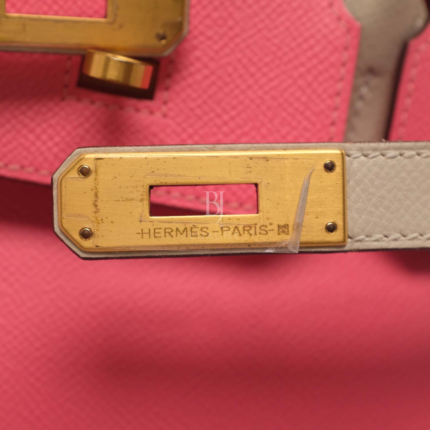 Hermès Birkin HSS 30 Bleu Electrique/Rose Azalee Epsom Gold Hardware G —  The French Hunter
