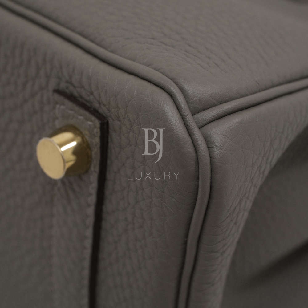 Hermès Grey Gris Meyer 2023 Togo Birkin 25 25cm 