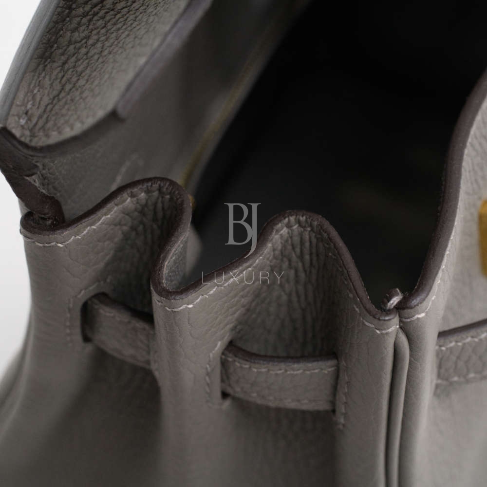 Hermès Grey Gris Meyer 2023 Togo Birkin 25 25cm 