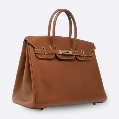 HERMES BIRKIN 35 FAUVE BARENIA