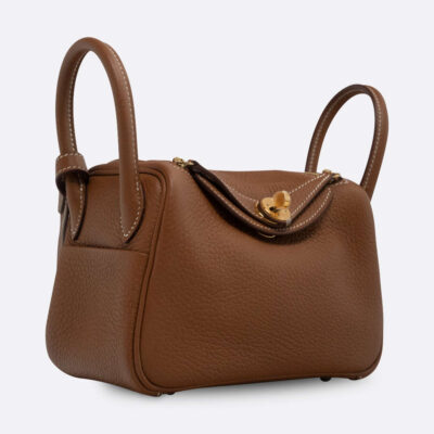 HERMES LINDY MINI GOLD CLEMENCE