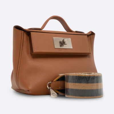 HERMES 24/24 SAC MINI GOLD EVERCOLOR