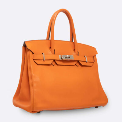 HERMES BIRKIN 30 ORANGE SWIFT