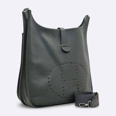 HERMES EVELYNE 40 BLEU ORAGE CLEMENCE