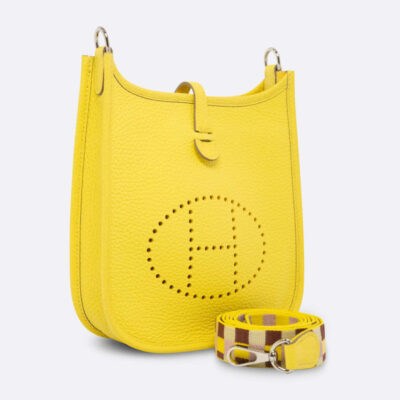 HERMES EVELYNE MINI LIME CLEMENCE