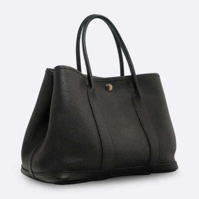 HERMES GARDEN PARTY 30 BLACK NEGONDA