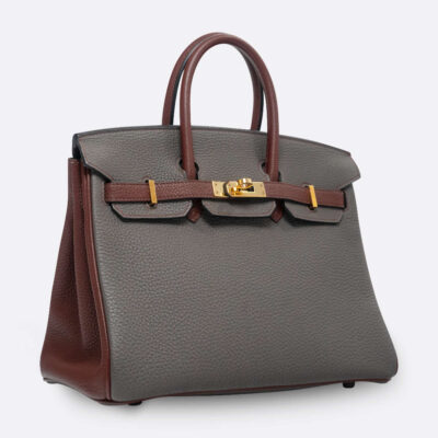 HERMES BIRKIN HSS 25 ETAIN TOGO