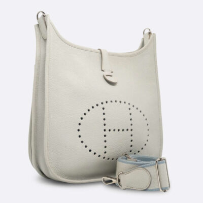 HERMES EVELYNE 29 GRIS PERLE CLEMENCE