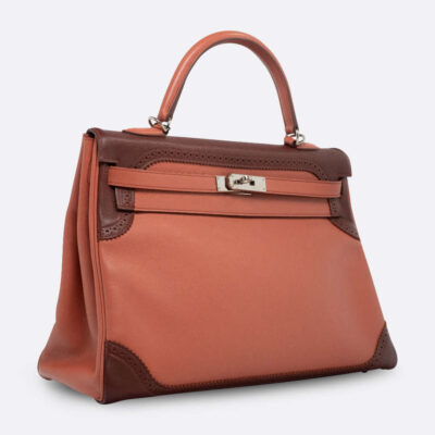 HERMES KELLY GHILLIES 35 ROSE SWIFT