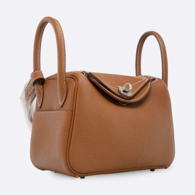 HERMES LINDY MINI GOLD CLEMENCE