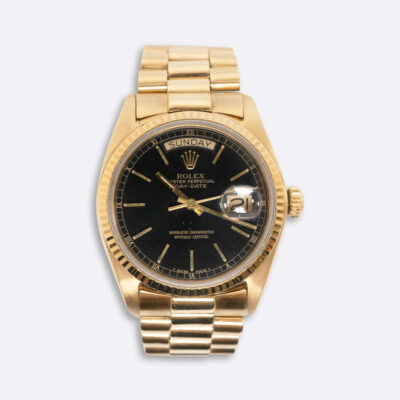 ROLEX DAY-DATE 18038 36 YELLOW GOLD 18K GOLD