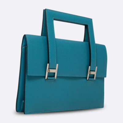 HERMES 365 PM TURQUOISE CHEVRE