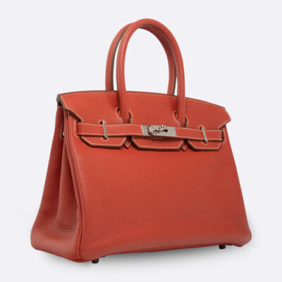 HERMES BIRKIN 30 SANGUINE CLEMENCE