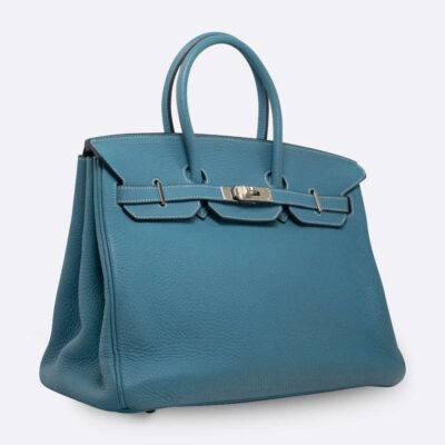 HERMES BIRKIN 35 BLEU JEAN CLEMENCE