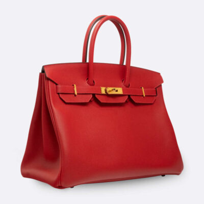 HERMES BIRKIN 35 ROUGE CASAQUE EPSOM