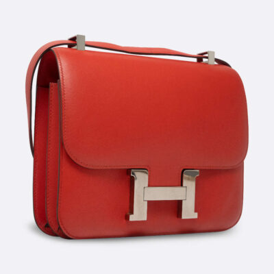 HERMES CONSTANCE 24 ROUGE PIVOINE SWIFT