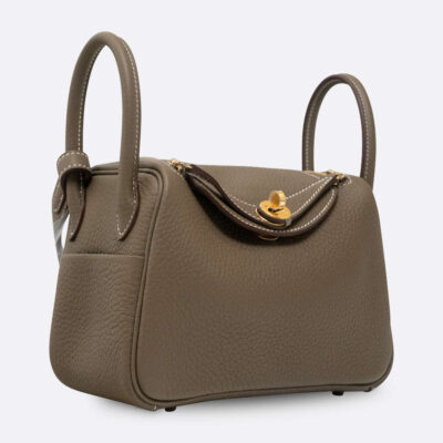 HERMES LINDY MINI ETOUPE CLEMENCE