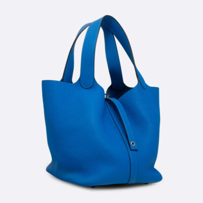 HERMES PICOTIN 22 BLEU HYDRA CLEMENCE