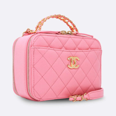 CHANEL VANITY PINK CAVIAR