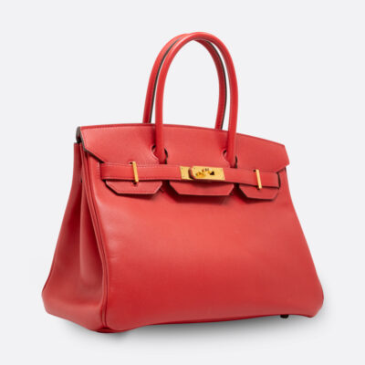 HERMES BIRKIN 30 ROUGE CASAQUE EPSOM
