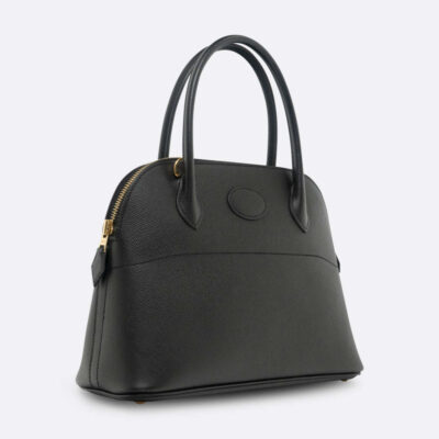 HERMES BOLIDE 27 BLACK EPSOM