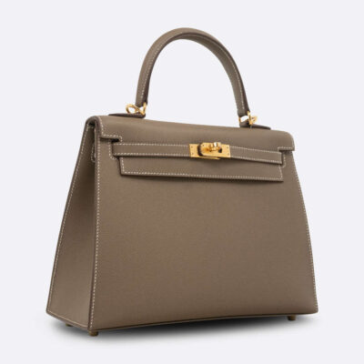 HERMES KELLY SELLIER 25 ETOUPE EPSOM