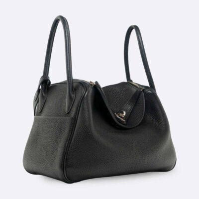 HERMES LINDY 26 BLACK CLEMENCE