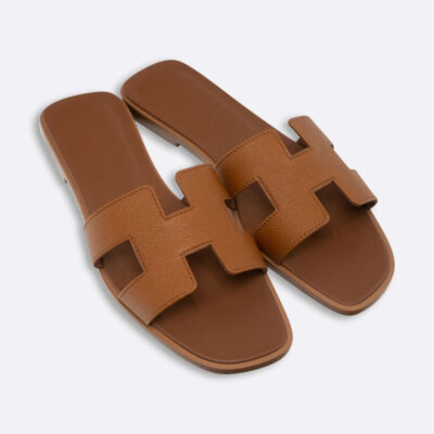 HERMES ORAN EU 37 GOLD EPSOM