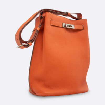 HERMES SO KELLY 22 ORANGE CLEMENCE