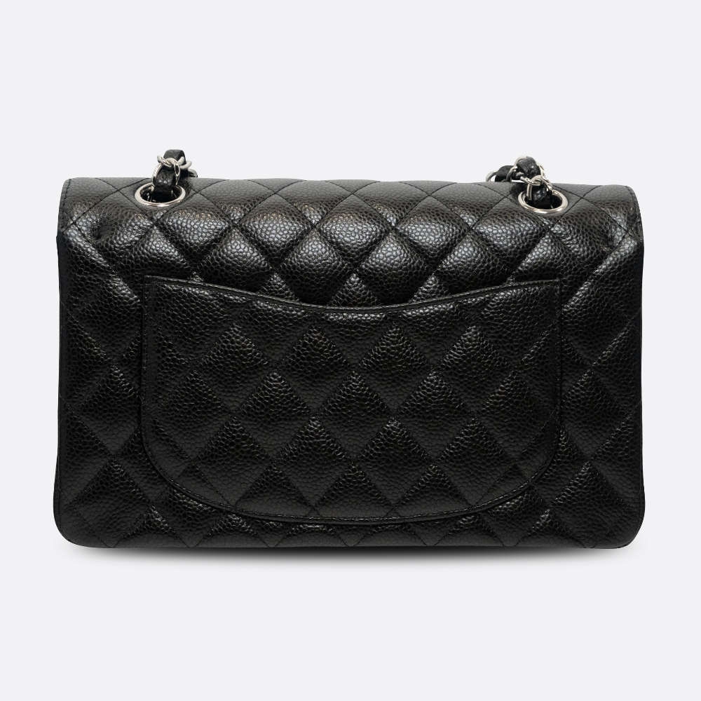CHANEL-CLASSICHANDBAG-SMALL-BLACK-CAVIAR-7551 back.jpg