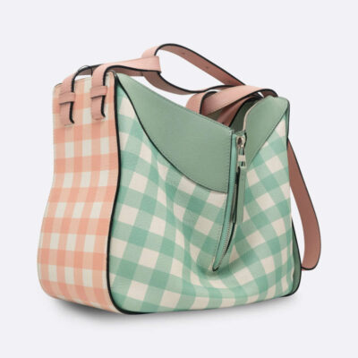 LOEWE HAMMOCK BAG 23 PINK CALF