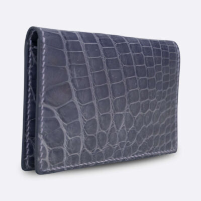 BJL BI - FOLD CARD HOLDER IRIS CROCODILE