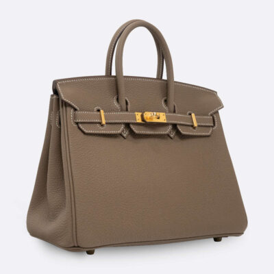 HERMES BIRKIN 25 ETOUPE TOGO