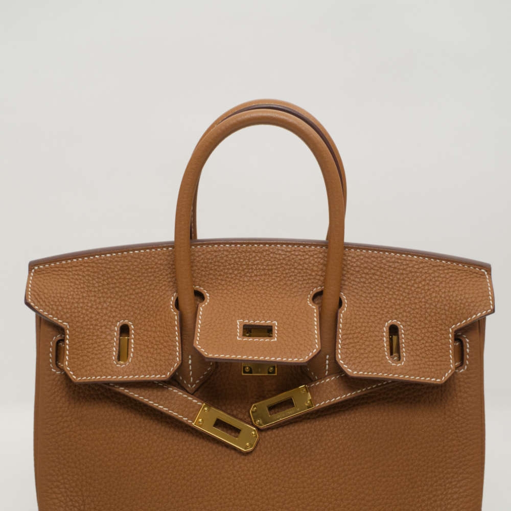 HERMES-BIRKIN-25-GOLD-TOGO-7698 flap.jpg