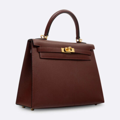 HERMES KELLY SELLIER 25 ROUGE H EPSOM