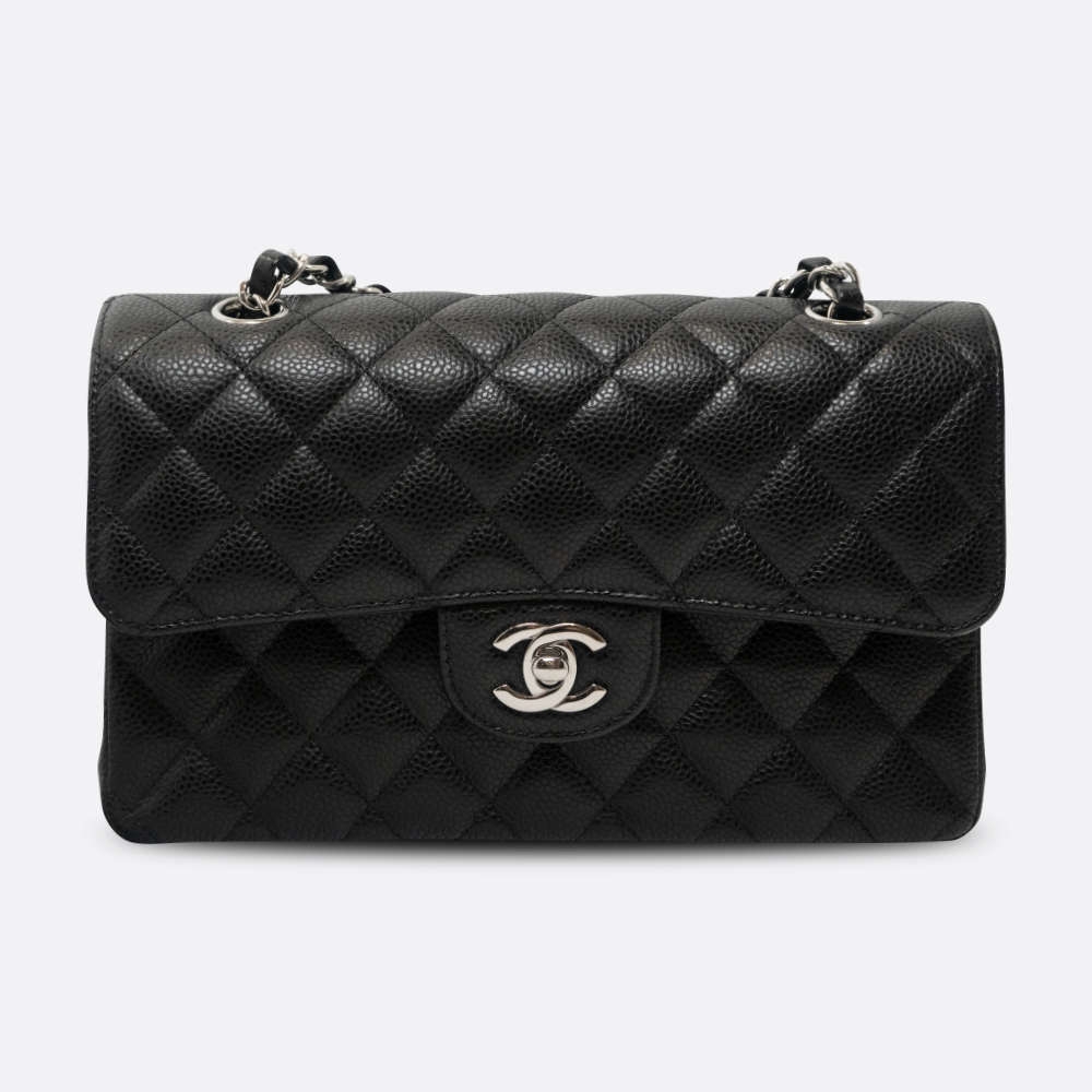 CHANEL-CLASSICHANDBAG-SMALL-BLACK-CAVIAR-7532 front.jpg