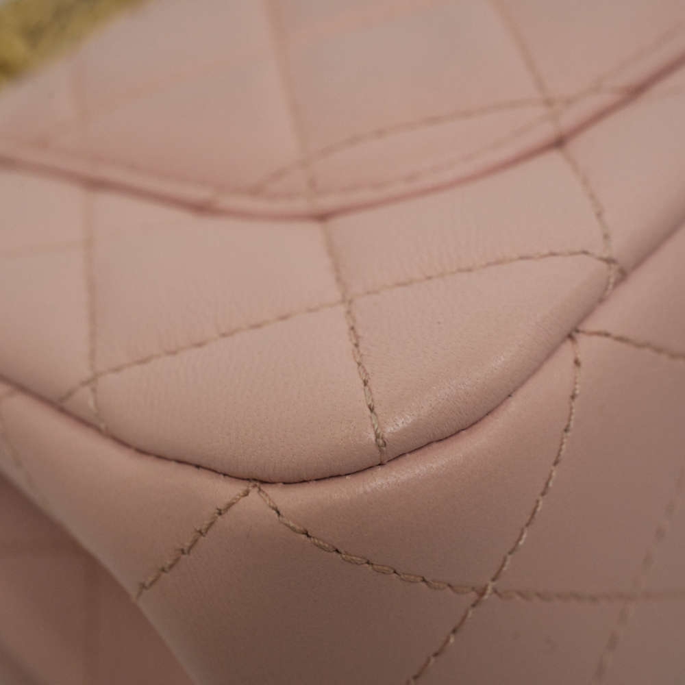 CHANEL-FLAPBAG-MINI-PINK-LAMBSKIN-7737 corner3.jpg
