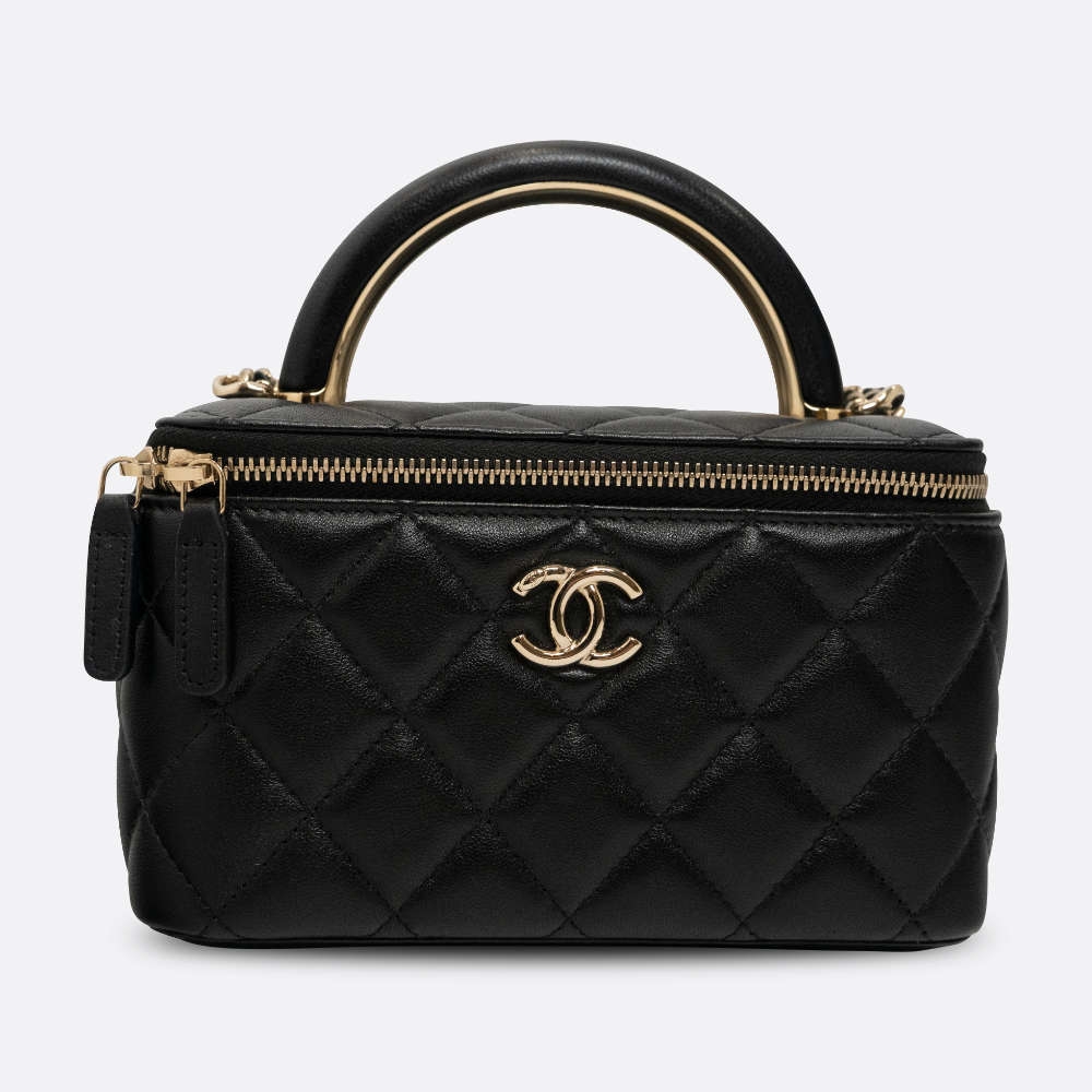 CHANEL-VANITY-MINI-BLACK-LAMBSKIN-7823 front.jpg