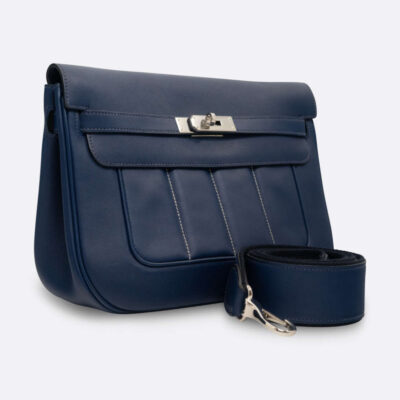 HERMES BERLINE 28 BLEU SAPPHIRE SWIFT