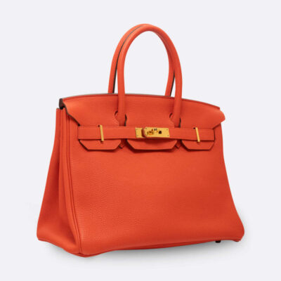 HERMES BIRKIN 30 CAPUCINE TOGO