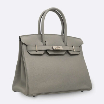 HERMES BIRKIN 30 GRIS MOUETTE TOGO