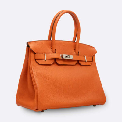 HERMES BIRKIN 30 ORANGE TOGO