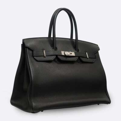 HERMES BIRKIN 35 BLACK TOGO